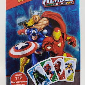 Fundex Marvel Heroes UNO Custom Kartenspiel in einer Dose