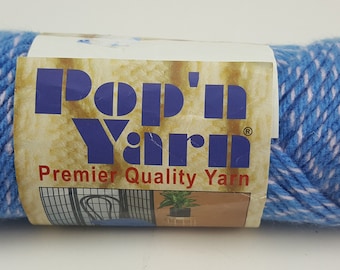 Pop'n Yarn "Sky Blue Pink" Premier Quality Yarn