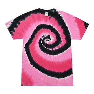 NewTie Dye Neon Bright Colors Fun New T-Shirts Cool  Kids Size  Xs 2-4 TO L14-16 ADULT SIZE S-3XL