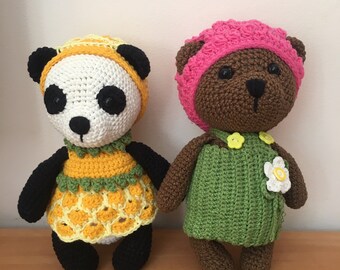 pineapple teddy bear