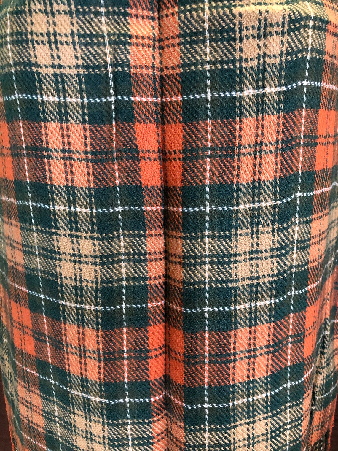 Scarf Checkered pattern Blanket scarf Cashmere Wool double Etsy