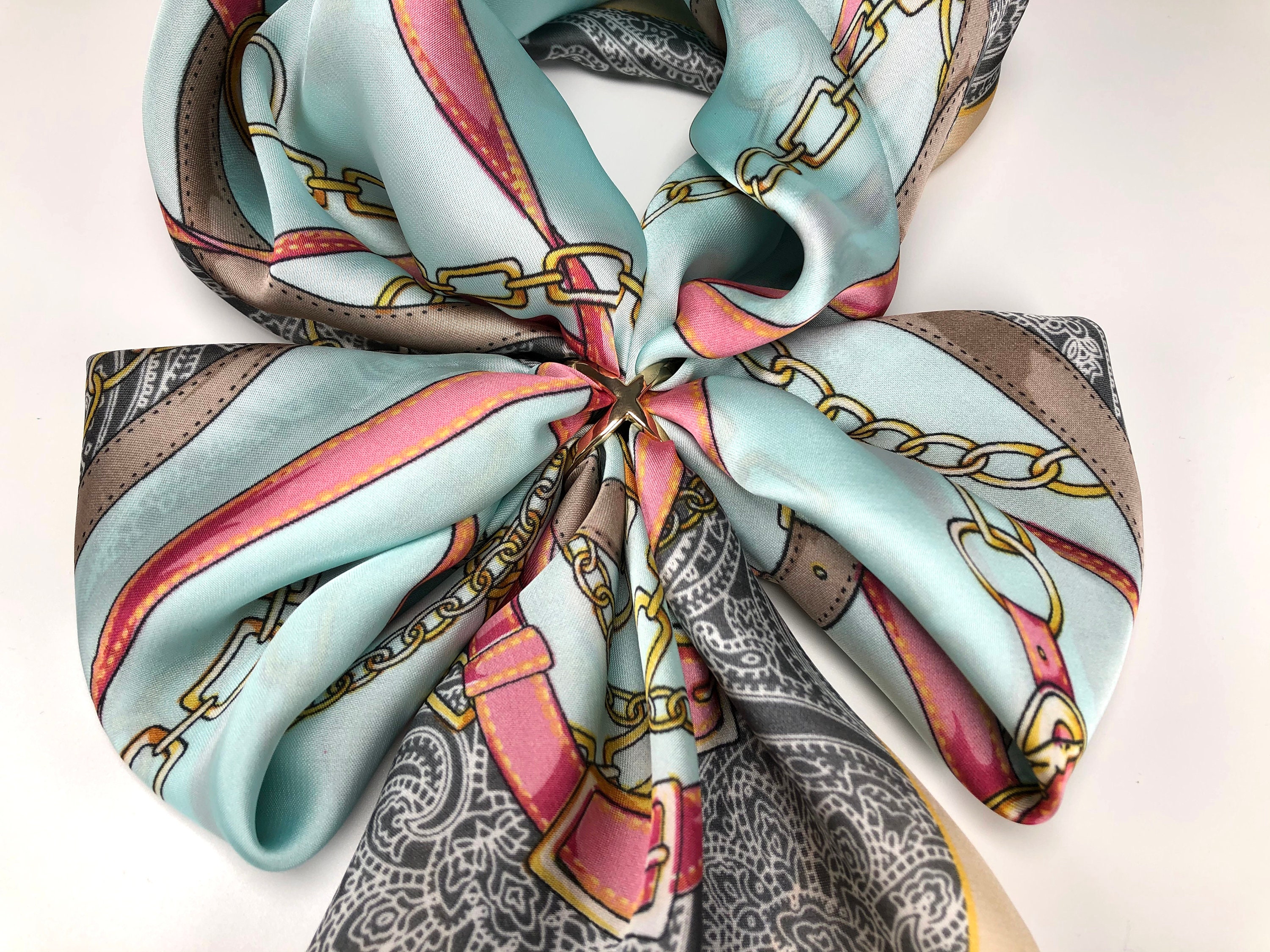 scarf circle ring