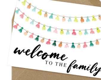Willkommen zur Familienkarte | DIN A6