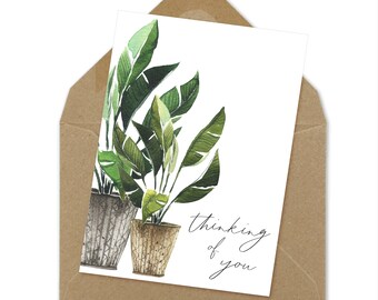 thinking of you, printable card
