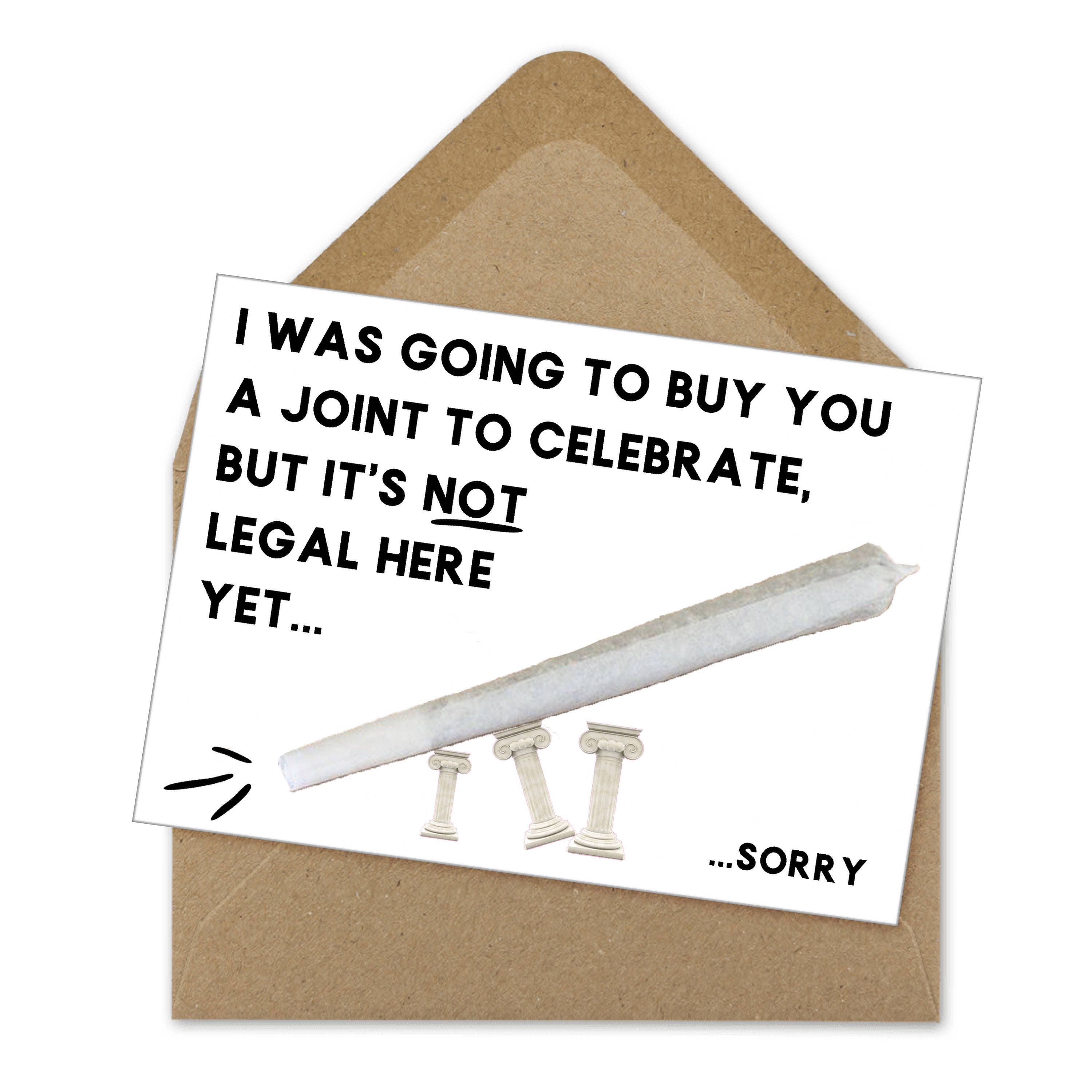 cannabis printable card birthday card stoner gift 420 card etsy