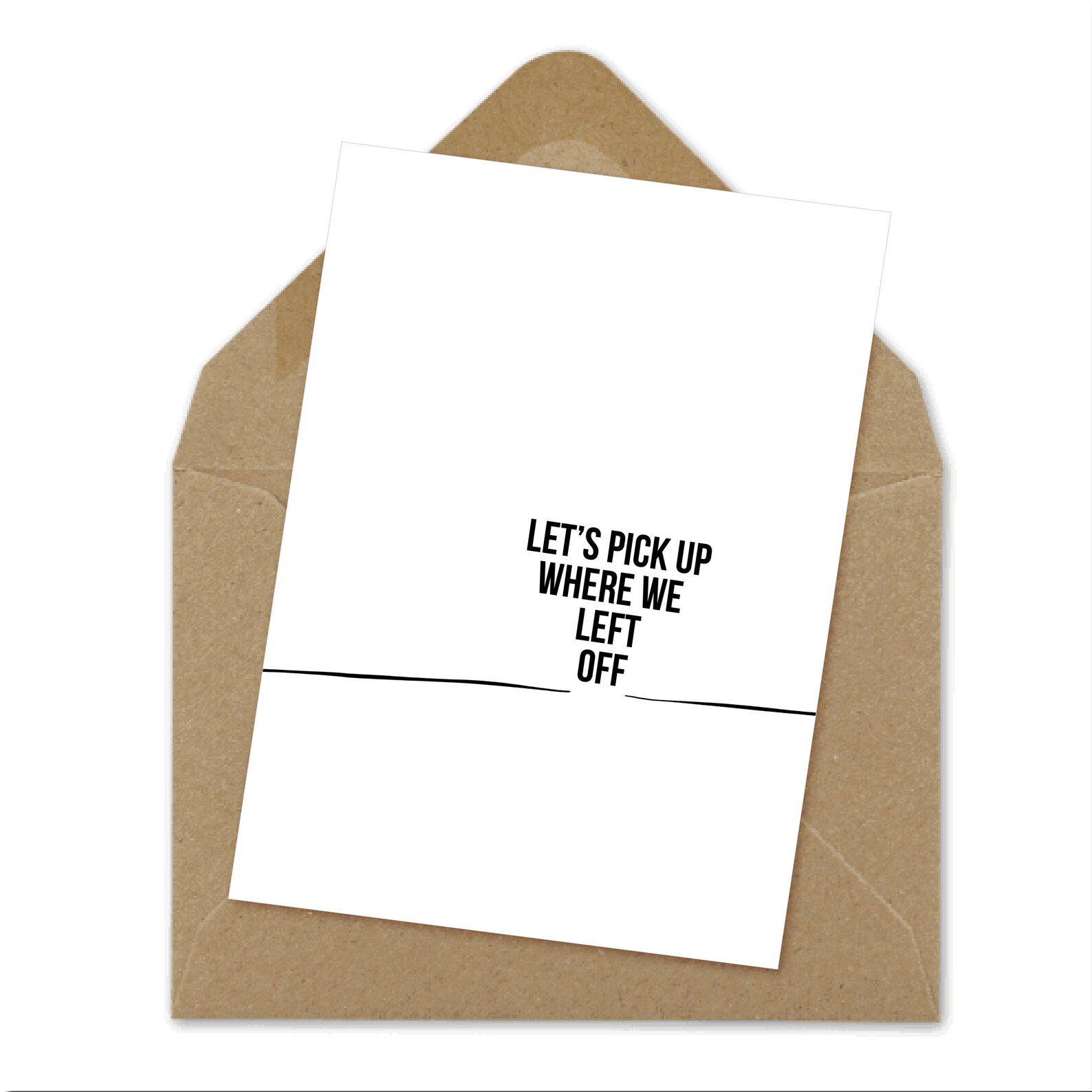 Let's Pick up Where We Left off Printable Card Etsy
