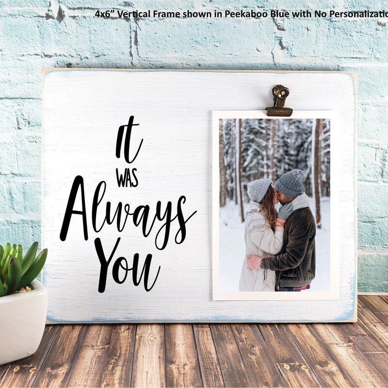 Always With You Picture Frame Etsy