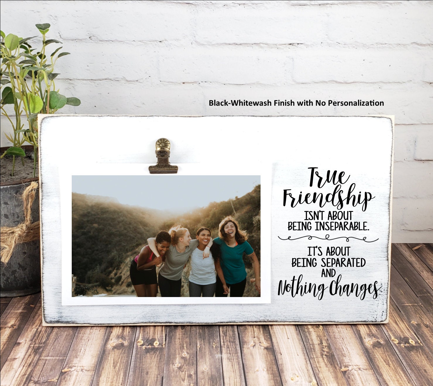 True Friendship Personalized Picture Frame, Roomie Goodbye Gift