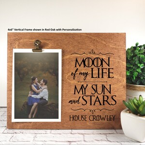 Game of Thrones Inspired Moon of My Life My Sun and Stars Picture Frame ...