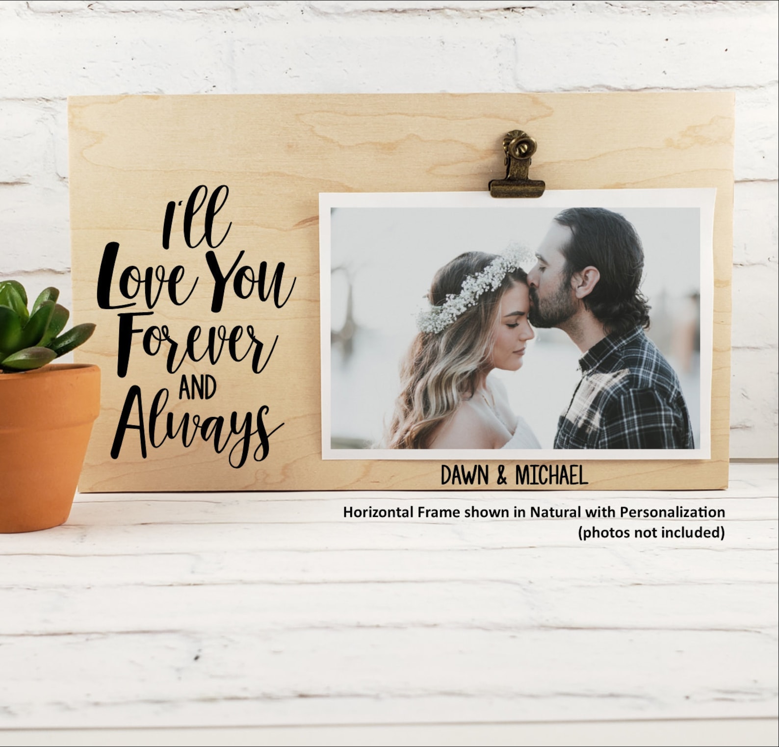 I'll Love You Forever and Always Picture Frame Etsy