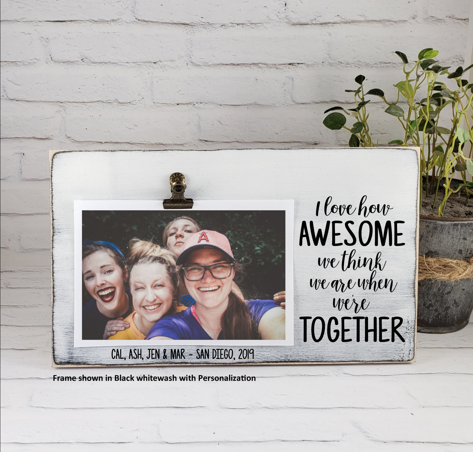 I Love Lucy Best Friends 4x6 Picture Frame