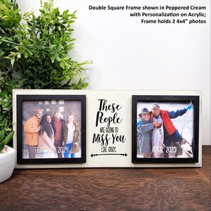 Going Away Gift from Group, Coworker Leaving, These People Are Going to Miss You Personalized Frame, Neighbor Moving, Boss Farewell, Student image 4