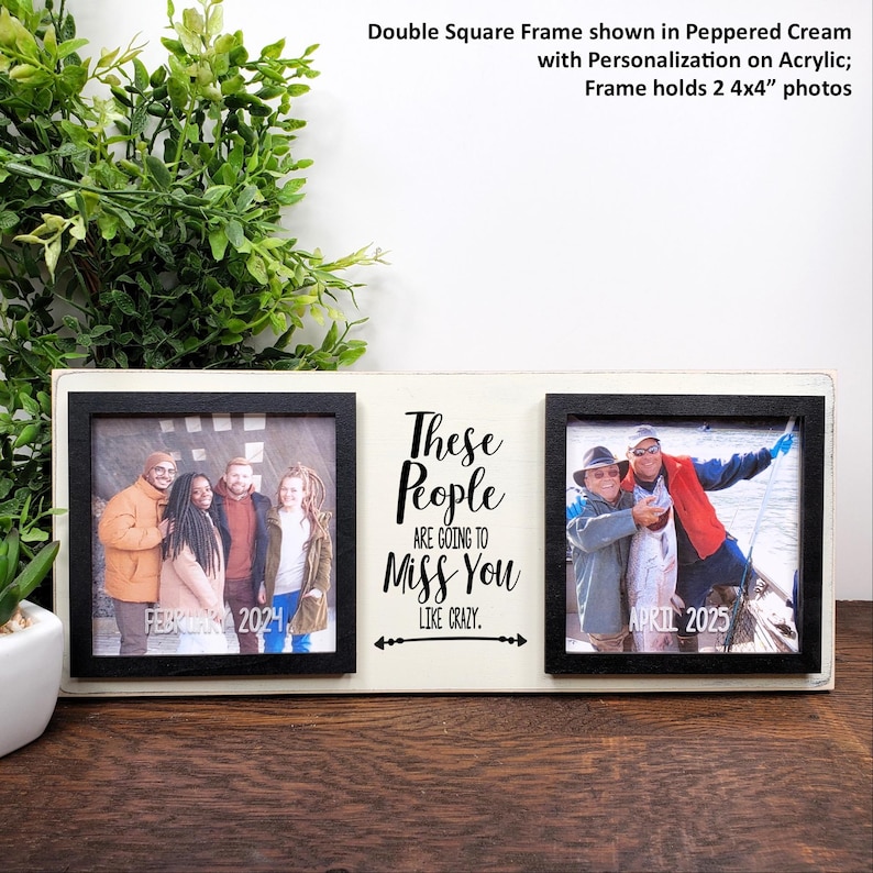 Going Away Gift from Group, Coworker Leaving, These People Are Going to Miss You Personalized Frame, Neighbor Moving, Boss Farewell, Student image 4