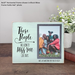 Going Away Gift from Group, Coworker Leaving, These People Are Going to Miss You Personalized Frame, Neighbor Moving, Boss Farewell, Student image 6