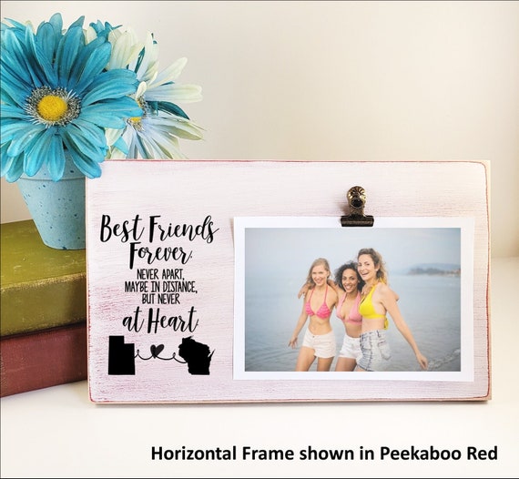 Best Friends Forever Never Apart Personalized Picture Frame, Go