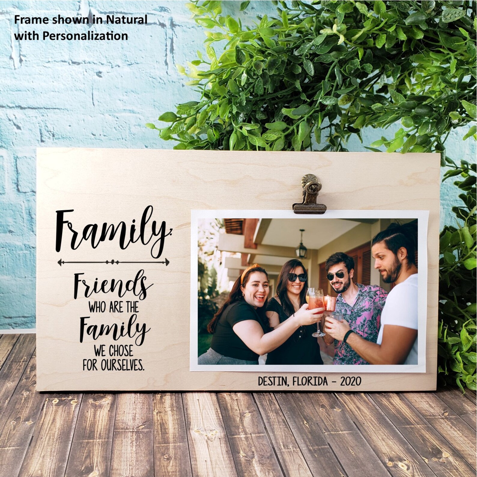 Friend Group Frame Framily Friends Who Are the Family We Etsy