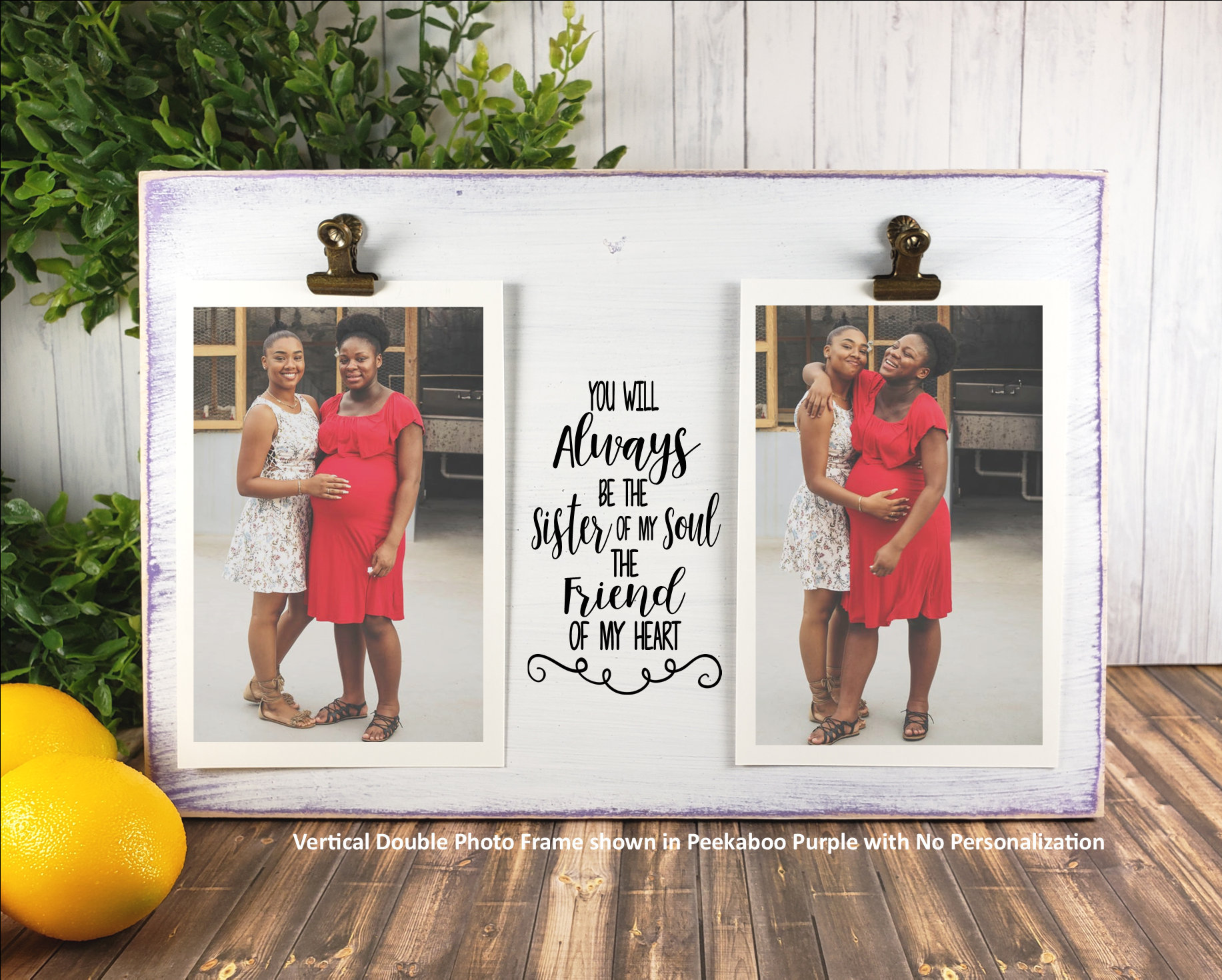 Personalized Best Friends Picture Frames - Girlfriends - 4 x 6