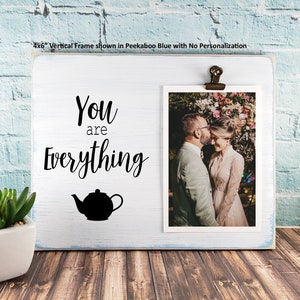 You Are Everything Picture Frame, Jim Halpert Pam Beesly, The Office Quote, Anniversary Gift for Wife, Girlfriend I Love You Valentines Day image 2