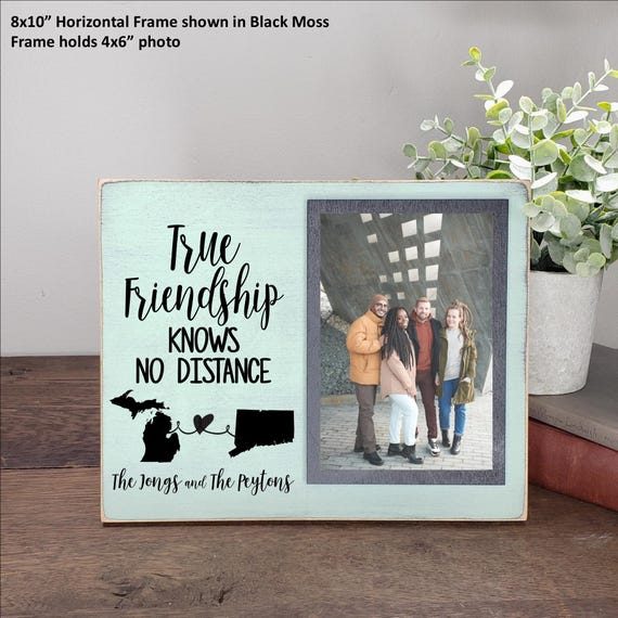 Going Away Gift for Friend, Personalized Friendship Knows No