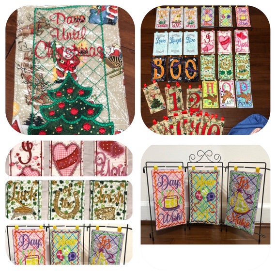 Gift set every season/ Happy Birthday / Happy Valentines/ Happy St Patrick’s Day / Spring — Table or desk top included and storage