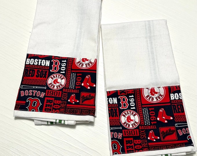 Team kitchen towels set of 2, measuring 16” x 26”