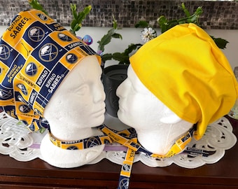 Buffalo themed / Surgical  Scrub cap / turban/ unisex / reversible