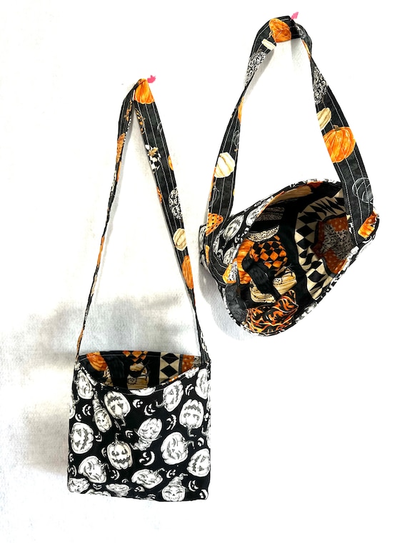 REDUCED! Bag for trick or treating 8” x 10” with over the shoulder handle 36”