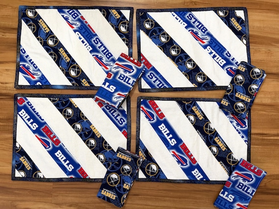 My town my teams Placemats for everyday 13” x 18” Set of 4