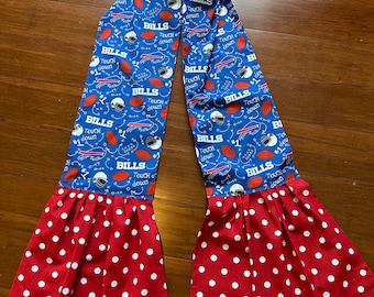 Game day football Kitchen scarf total length 82”