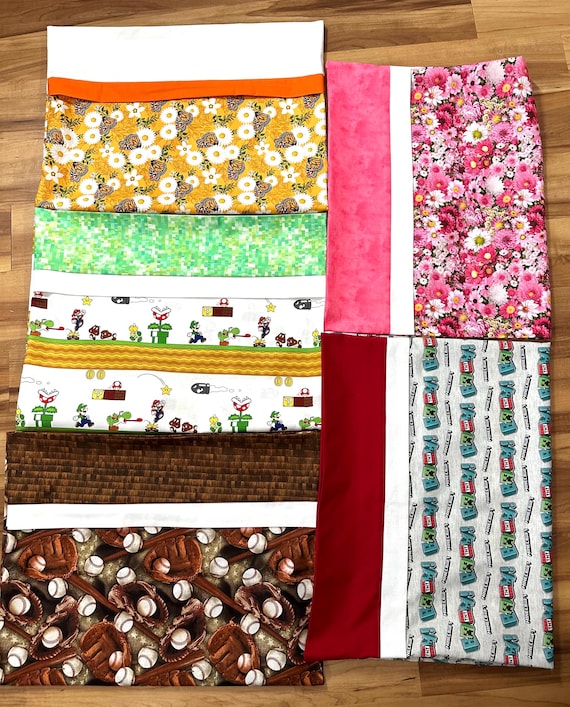 Games people play and floral pillowcases 20” x 30” standard pillows