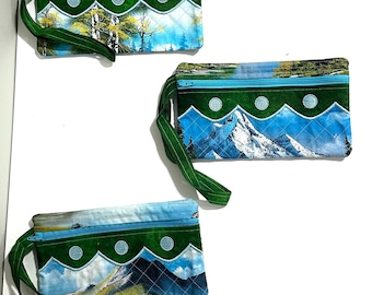 Clutch bag for walking, wedding, gifts or gift cards!  Fits phone Makes a great wallet 5 1/2” x 9 1/2”