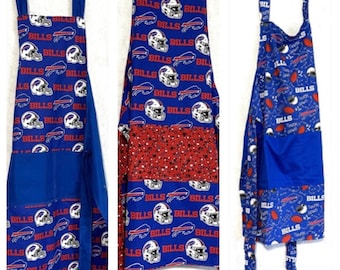 Aprons / reversible for game day or kitchen help, fall festivities, picnic, lunch help