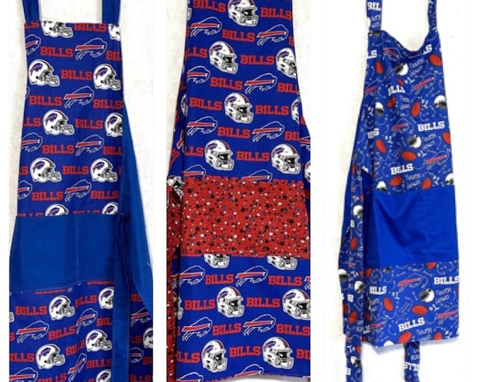 Aprons / reversible for game day or kitchen help, fall festivities, picnic, lunch help