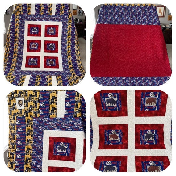 HOMEMADE custom quilt 84” x 102” with free purse!