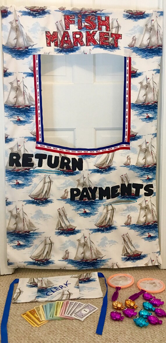 Fish Market Store For The Doorway Apron Included Etsy