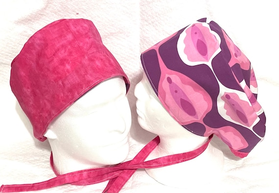 Surgical / Scrub cap OBGYN themed / unisex / reversible