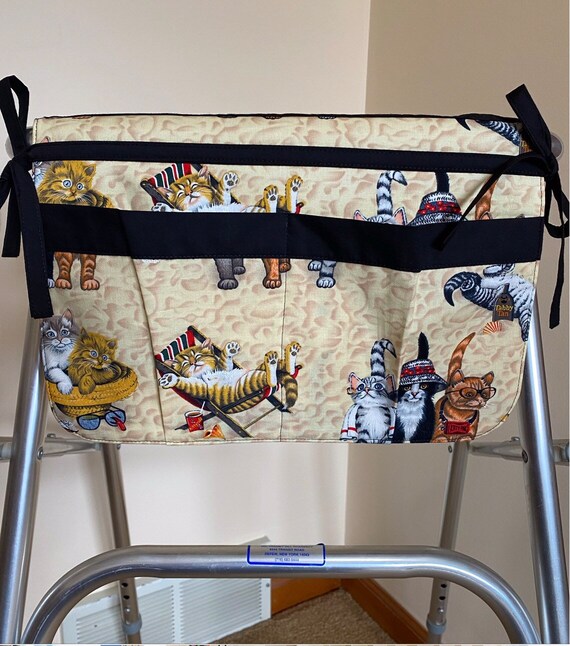 walkers or wheelchair carryall bag; kittens