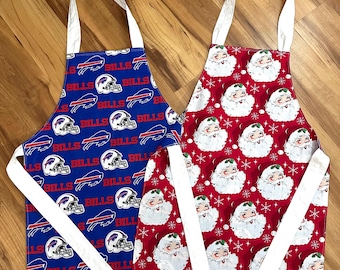 Child's Christmas / Thanksgiving themed apron / fabric ages 2-4