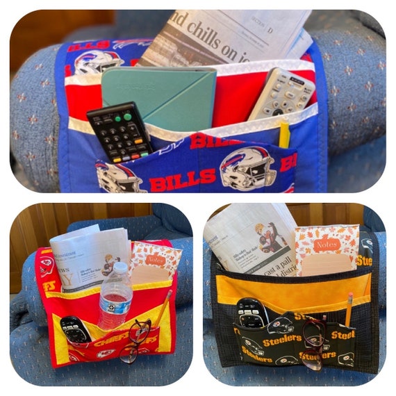 Team Pride Sofa Arm Caddy: Remote Control Organizer