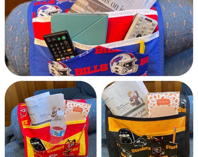 Team Pride Sofa Arm Caddy: Remote Control Organizer