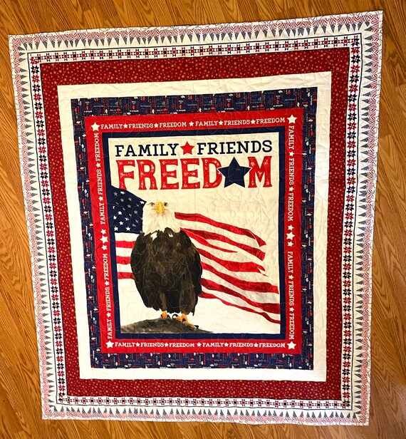 Eagle Buffalo NY Red White And BEAUTIFUL 58” X 68”