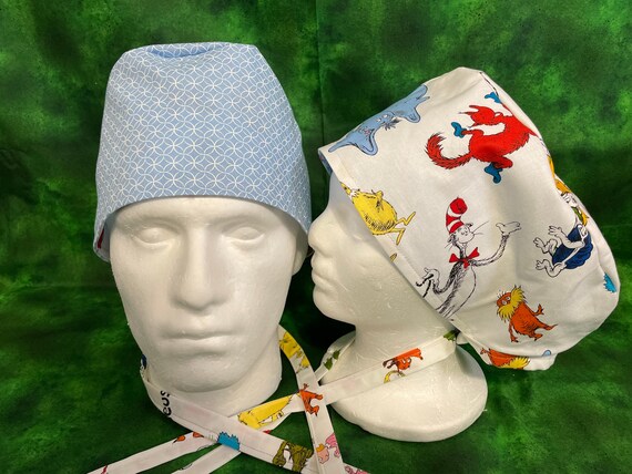 Surgical / Scrub cap storyline fabric / unisex / reversible