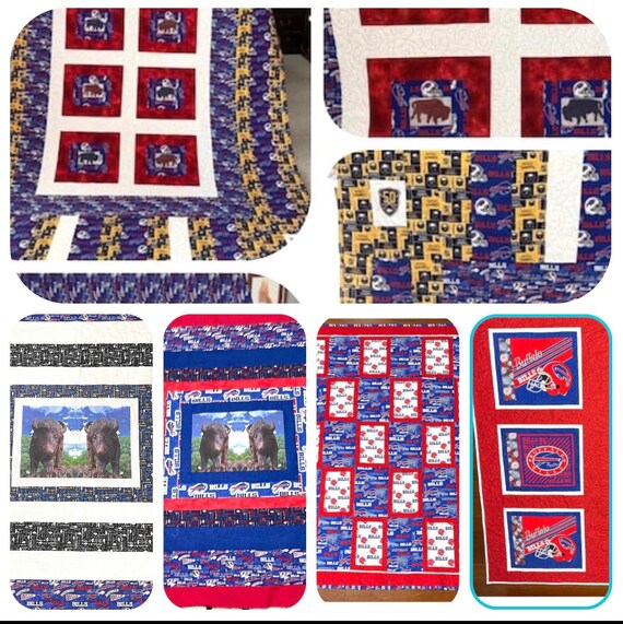 Home town teams HOMEMADE custom quilts all one of a kind 5 for a couple days only!
