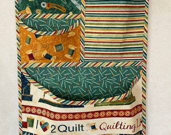 Wall hanging for your sewing gadgets.