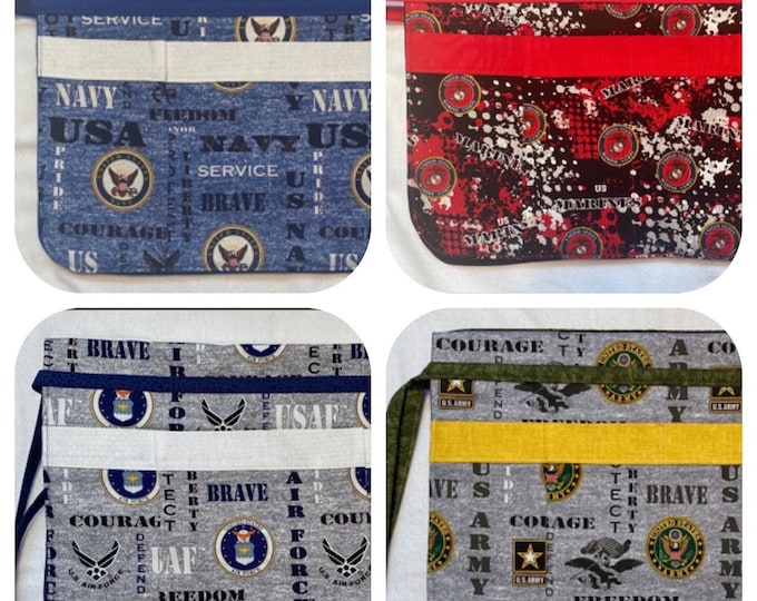 Walker or wheelchair carryall bag. Military theme