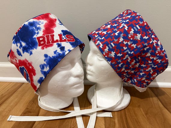 Buffalo themed / Surgical  Scrub cap / turban/ unisex / reversible