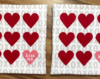 Be Mine Valentine 15 inch pillow (pillow form  included)