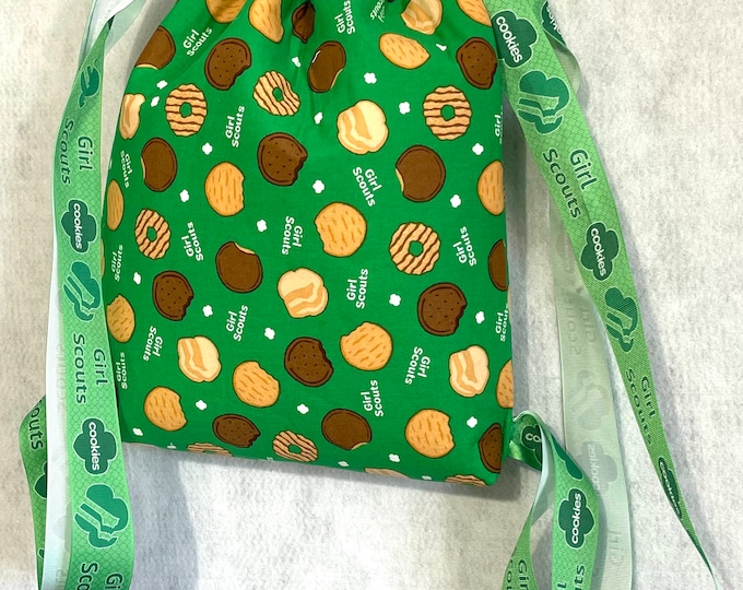 Backpack / Girl power with cookies custom handmade  backpack 14”x 10”x 2”