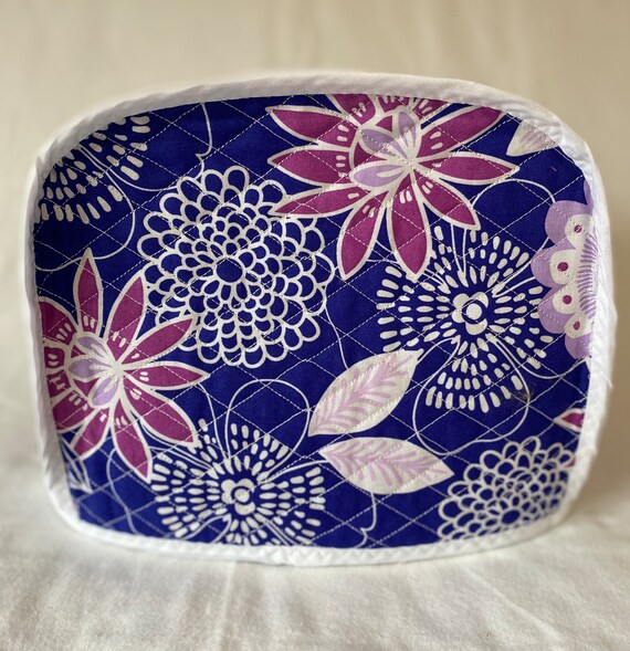 2 slice handmade toaster cover, reversible