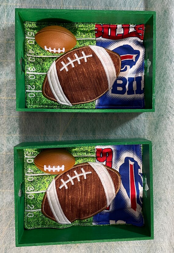 Coasters with mini tray 5.8” x 7.6”/ just in time for different holidays /a mini football included